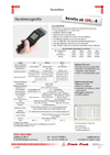 Flyer Handmessger�te Infrarotthermometer
