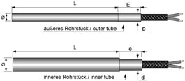 Drahthohlgeflechtschlauch